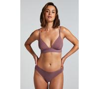 Hunkemöller Slip brésilien invisible Stripe mesh Violet XS