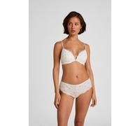 Hunkemöller Slip brésilien Marine Blanc XL