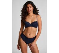 Hunkemöller Slip brésilien Marine Bleu L
