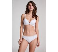 Hunkemöller Slip brésilien Mesh Blanc 3XL
