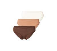 Hunkemöller Slip camel / marron / blanc, Taille S