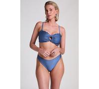 Hunkemöller Slip de Bikini Échancrés Sardinia Bleu 2XL