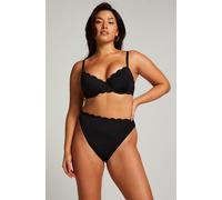 Hunkemöller Slip de Bikini Rio Scallop Noir S
