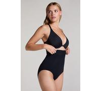 Hunkemöller Slip Rio taille haute sans coutures mettant en valeur la silhouette Noir XS