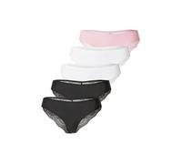 Hunkemöller Slip rose / noir / blanc, Taille XL