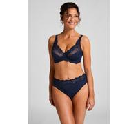 Hunkemöller Slip taille haute Diva Bleu M