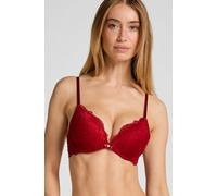 Hunkemöller Soutien-gorge à armatures préformé push-up Marine Rouge 90B