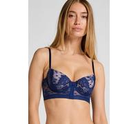 Hunkemöller Soutien-gorge à armatures rembourré longline Lou Bleu 85E