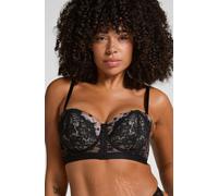 Hunkemöller Soutien-gorge à armatures rembourré longline Lou Noir 95C