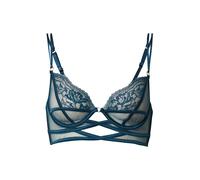 Hunkemöller Soutien-Gorge Longline Amel à Armatures Sans Rembourrage Bleu 85D