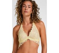 Hunkemöller Soutien-Gorge Bralette Longline Halter Prina Jaune XS