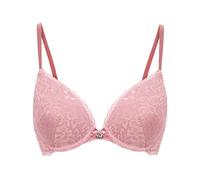 Hunkemöller Soutien-gorge push-up préformé à armatures bleu marine, Mauve, 85E