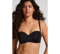 Hunkemöller Soutien-gorge push-up sans bretelles à armatures préformé Smooth Noir 100B