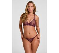 Hunkemöller String échancré Peonie Violet XS