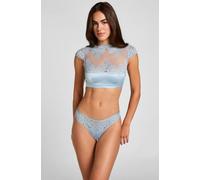 Hunkemöller String échancré Rosie Bleu L