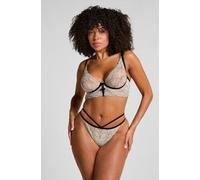 Hunkemöller String jambe haute Agnes Blanc S