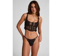 Hunkemöller String jambe haute Julia Noir L