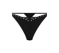 Hunkemöller String jambe haute Pina Noir M