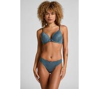 Hunkemöller String Marine Bleu L