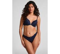 Hunkemöller String Marine Bleu XS