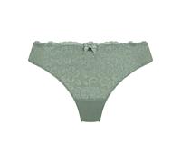 Hunkemöller String 'Marine' olive, Taille L