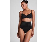 Hunkemöller String taille haute avec gaine sculptante en dentelle scuba Noir M