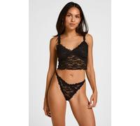 Hunkemöller String taille haute Aveline Noir S