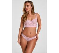 Hunkemöller String Taille Haute Camellia Rose M