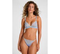 Hunkemöller String Taille Haute Harriet Bleu M