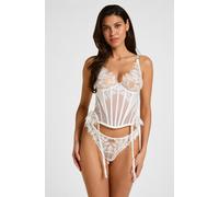 Hunkemöller String taille haute Millie Blanc XS