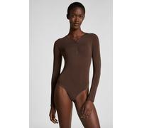 Hunkemöller super soft Body haut avec cachemire Marron L