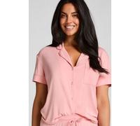 Hunkemöller Veste à manches courtes en jersey Essential Rose L
