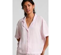 Hunkemöller Veste de pyjama à manches courtes Rose M