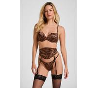 Hunkemöller Waspie Quinn Imprimé Animalier Marron S