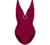 Hunkemoller Hunkemöller Red Crinkle Ring Swimsuit