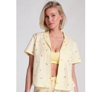 Hunkemoller Hunkemöller Yellow 100% Cotton Pajamas Top