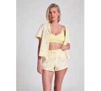 Hunkemoller Hunkemöller Yellow 100% Cotton shorts Yellow Large