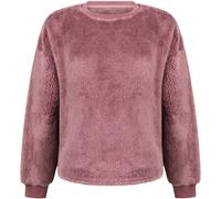 Hunkemoller Hunkemoller Pink Long Sleeved Fluffy Fleece