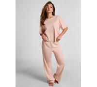 Hunkemoller Hunkemoller Pink Subtle Jersey Pyjamas Set