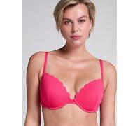 Hunkemoller Hunkemoller Scallop Push-up Pink Underwired Bikini Top Cup A - E