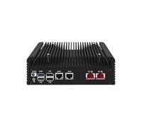 HUNSN 10GbE Firewall Appliance, Mini PC, PFSense, Mikrotik, OPNsense, VPN, Router PC, I3 N305, RJ71, 2 x 2.5GbE LAN, 2 x 10G LAN, 2 x HDMI, TF, Type-C, 32G RAM, 512G SSD