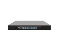HUNSN 10GbE Firewall Hardware, VPN, 1U Rackmount, Mikrotik, PFSense, OPNsense, Network Appliance, I5 4210M, RJ68, 8 x I226-V 2.5GbE LAN, 2 x SFP+ 82599ES, 8G RAM, 512G SSD