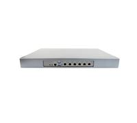 HUNSN 1U Dual SIM Slot Firewall Appliance with Redundancy Power Supply, PFSense, Mikrotik, OPNsense, VPN, Rack Mount, N100, RJ29, 6 x 2.5GbE LAN, Dual Power, 8G RAM, 64G SSD