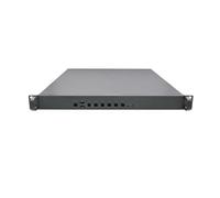 HUNSN 1U Firewall Appliance with Redundancy Power Supply, PFSense, Mikrotik, OPNsense, Untangle, Sophos, Kerio, VPN, I7 9700, RZ09, 6 x 1GbE LAN, 2 x AC Socket, 16G RAM, 64G SSD