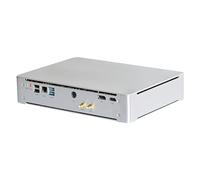 HUNSN 8K Mini PC, Small Server, Gaming Computer, Intel XEON D-1581, Windows 11 Or Linux Ubuntu, BM28, AMD Radeon RX 6400 4G Graphic, Wi-FI 6, BT 5.2, DP1.4a, HDMI2.1, 16G RAM, 256G SSD, 1TB HDD