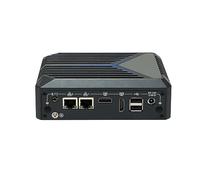 HUNSN Fanless Mini PC, Industrial Computer, Windows 11 Or Linux Ubuntu, TPM2.0, J6412, BX09, 2 x LAN, 2 x HDMI, COM, SIM Slot, 8 x USB, WOL, PXE, Watchdog, Vesa Mount, 16G RAM, 512G SSD