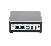 HUNSN Firewall Hardware, pFsense, Mikrotik, OPNsense, VPN, Network Security Appliance, Router PC, Intel Celeron J4125, RS50, AES-NI, 2 x I211, 4 x USB, 2 x COM, Type-C, 2 x HDMI, 8G RAM, 64G SSD