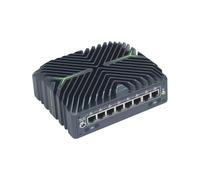 HUNSN Micro Firewall Appliance with vPro, Mini PC, PFSense, Mikrotik, OPNsense, VPN, Router PC, Ultra 5 125U, RX21, 8 x 2.5GbE LAN, LAN 1 I226-LM, AI Boost NPU, 32G RAM, 512G SSD
