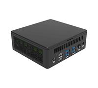 HUNSN Mini PC Windows 11 Or Linux Ubuntu, 12th Generation Intel 12 Cores I5 1240P, Desktop Computer, BA04f, Type-C, Mini DP, 2 x HDMI 2.0, 4 x Display Support, TPM2.0, 32G RAM 256G SSD
