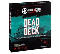 Hunt A Killer : Dead Below Deck : résolvez un meurtre sur un yacht, jeu en boîte mystérieux pour les fans de true crime, jeu de meurtre mystère pour adultes, incarnez un détective et élucidez des